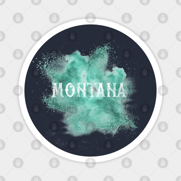Montana Magnet by artsytee
